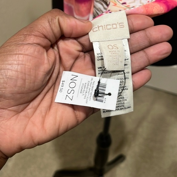 Chico's Chic Multicolor Scarf - Picture 3 of 10